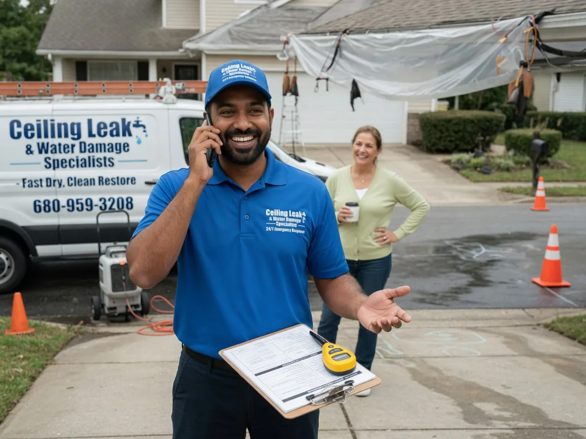 Ceiling Leak Cleanup Vienna, MO FAQs
